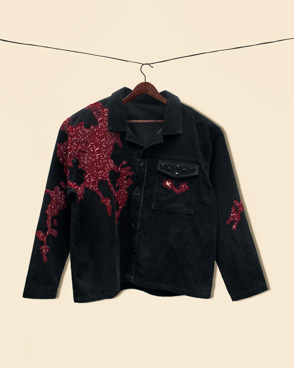 G01 - Crimson & Black Jacket