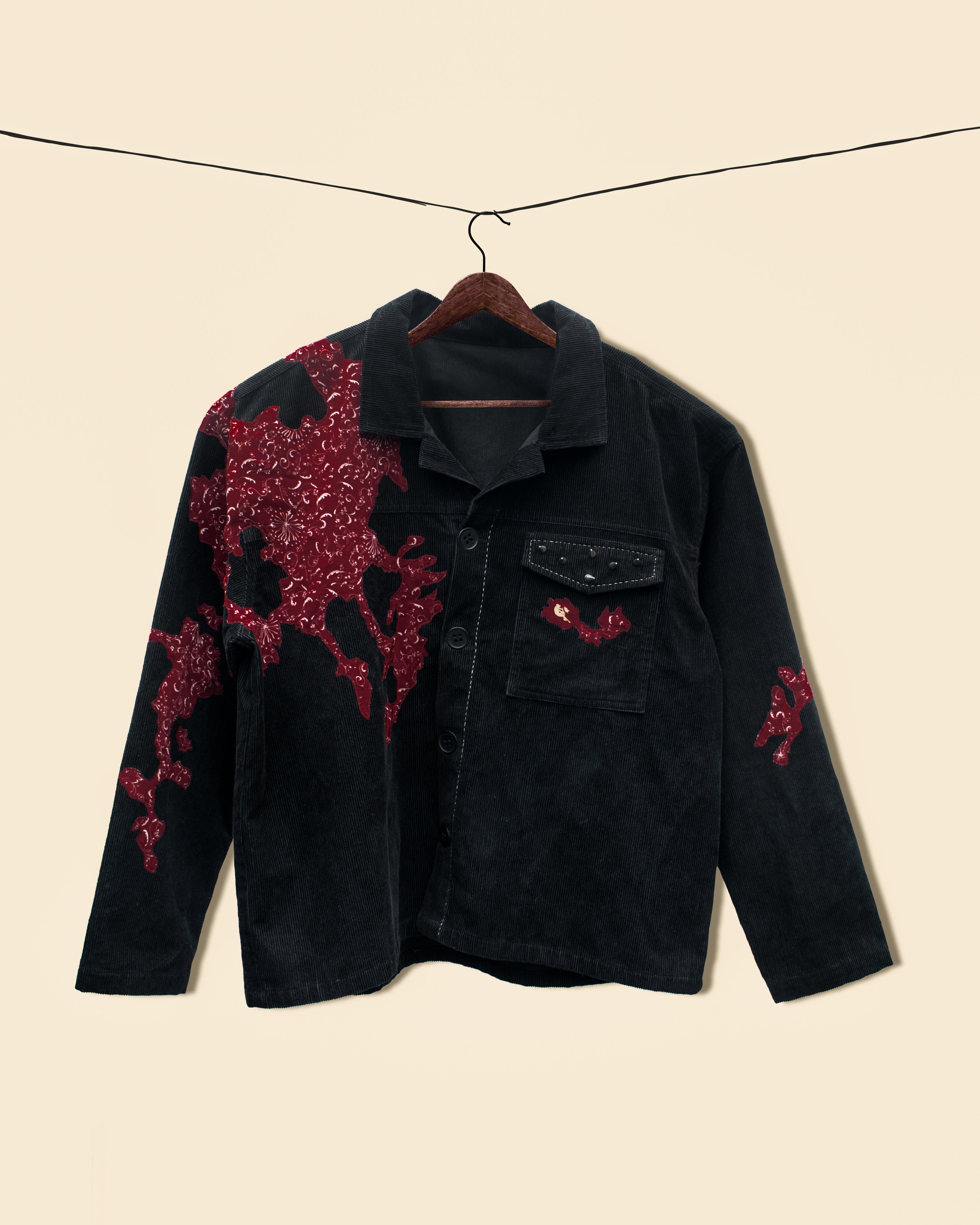 G01 - Crimson & Black Jacket
